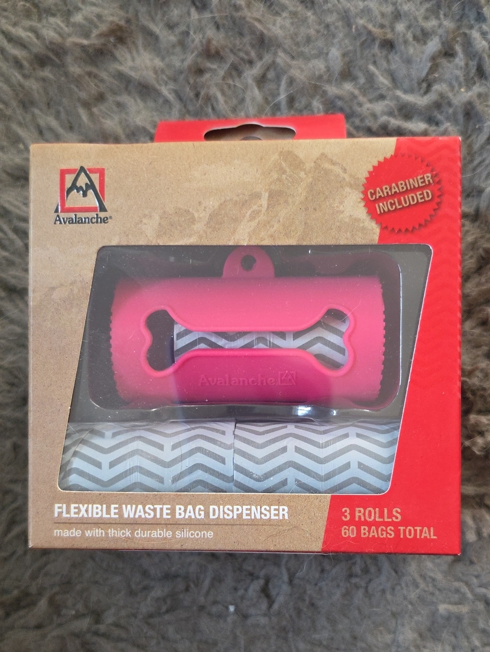 NIB Avalanche Pink Flexible Wate Dispenser